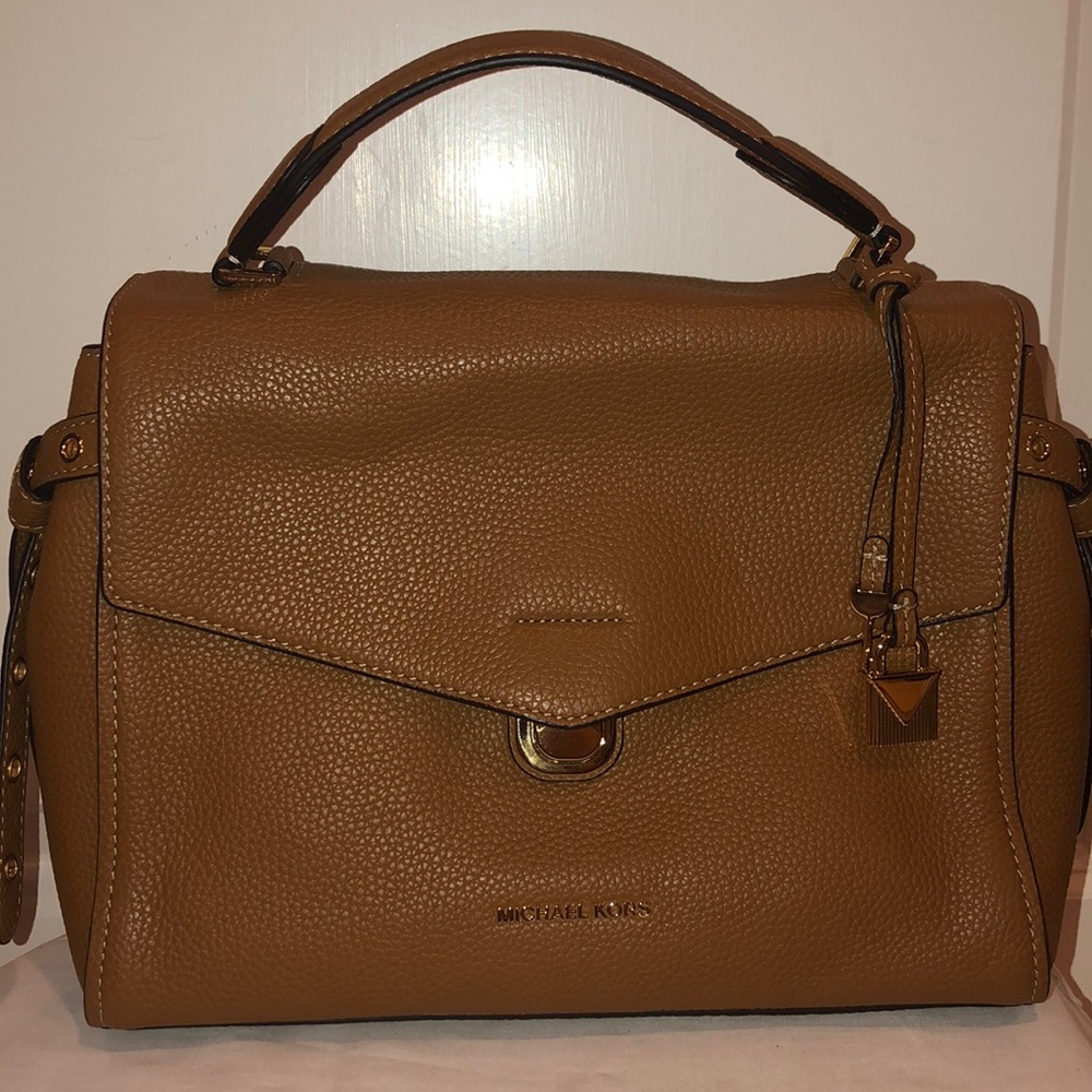 Michael Kors Bristol Medium Top-Handle Satc Acorn